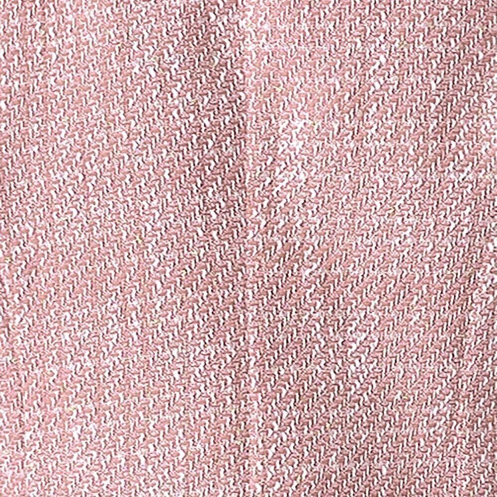 Baby Pink Elegant Women's Plain Color Double Breasted Long Sleeve Suit Jacket - Picture 6 of 6